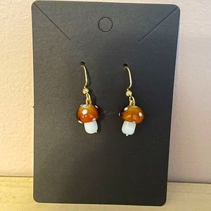 handmade mushroom earrings (BOGO FREE)